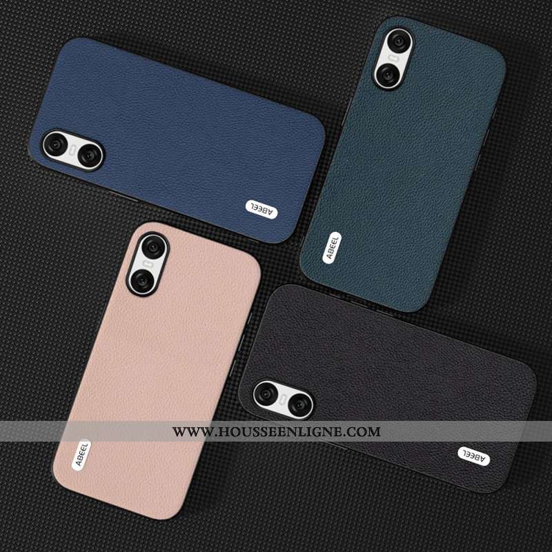 Coque Sony Xperia 10 VI Simili Cuir ABEEL