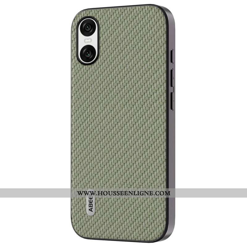 Coque Sony Xperia 10 VI Texture Fibre Carbone ABEEL