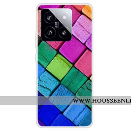 Coque Xiaomi 14 Blocs colorés