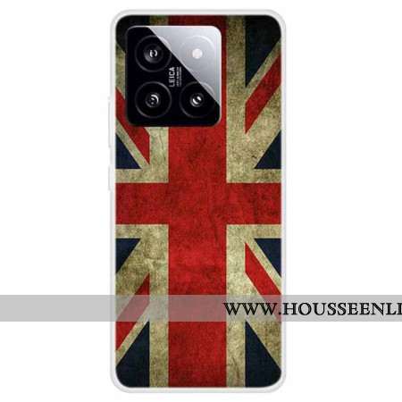 Coque Xiaomi 14 Drapeau du Royaume-Uni