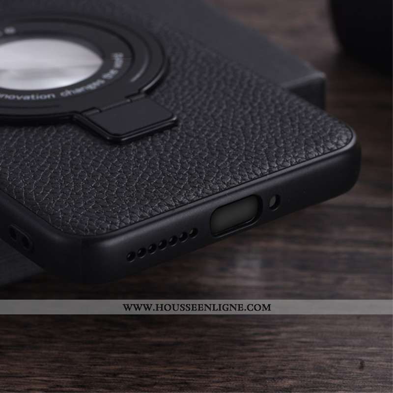 Coque Xiaomi 14 Effet Cuir Compatible MagSafe