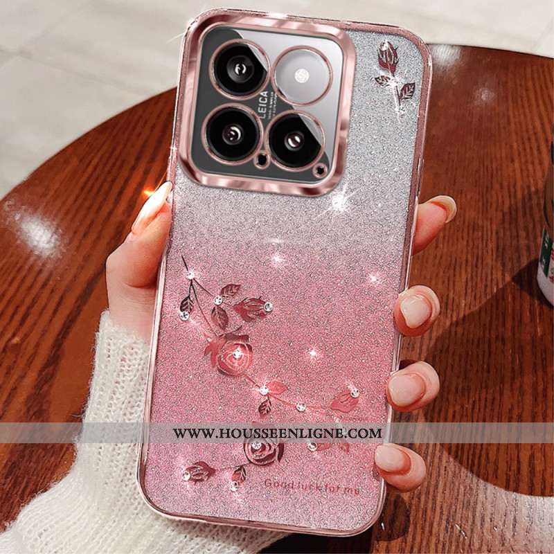 Coque Xiaomi 14 Motif Paillettes KADEM