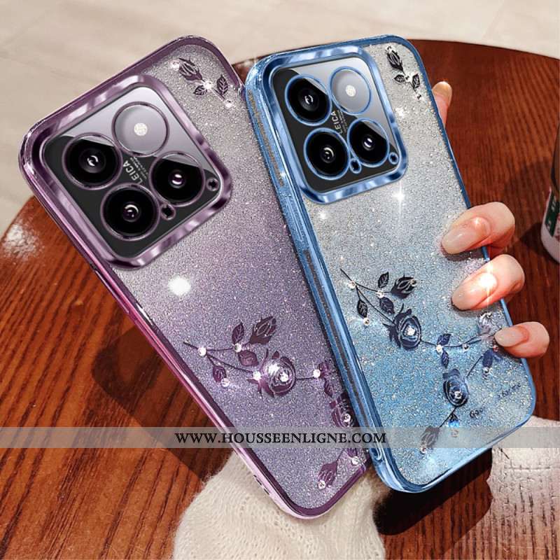 Coque Xiaomi 14 Motif Paillettes KADEM