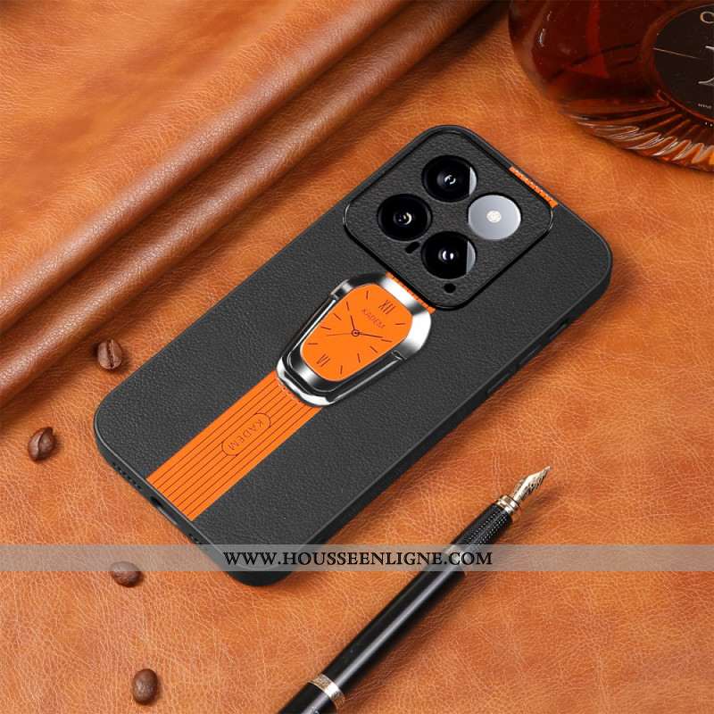 Coque Xiaomi 14 Motif de Montre avec Support KADEM