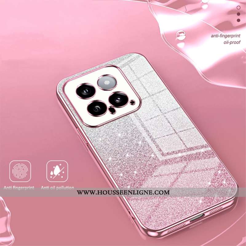 Coque Xiaomi 14 Paillettes Dégradées