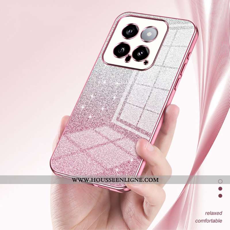 Coque Xiaomi 14 Paillettes Dégradées