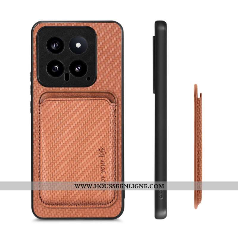 Coque Xiaomi 14 Porte-Cartes Détachable Magnétique