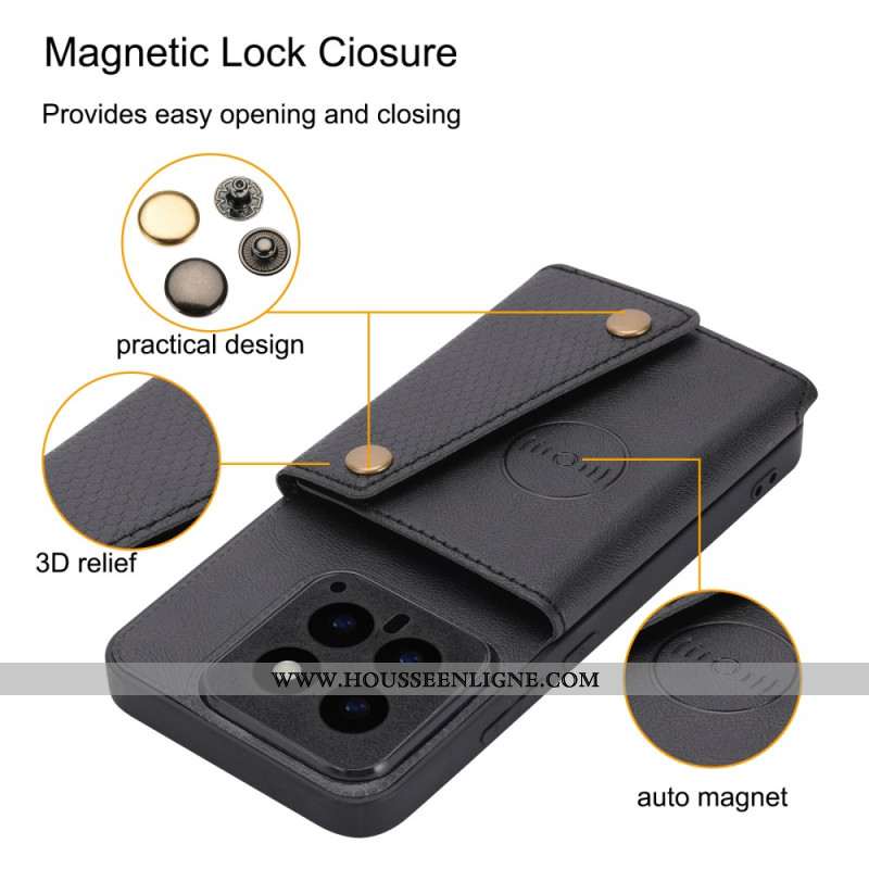 Coque Xiaomi 14 Porte-Cartes et Support