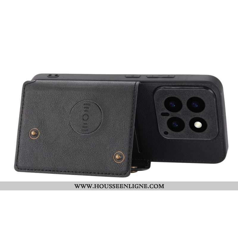 Coque Xiaomi 14 Porte-Cartes et Support