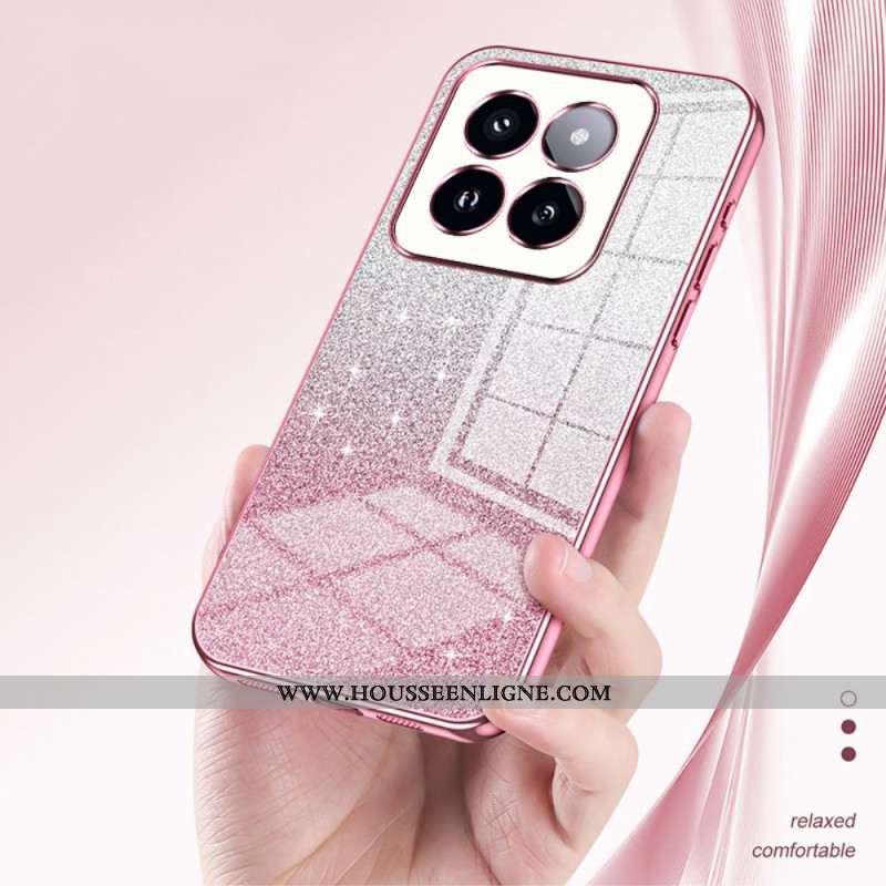 Coque Xiaomi 14 Pro Dégradé Paillettes