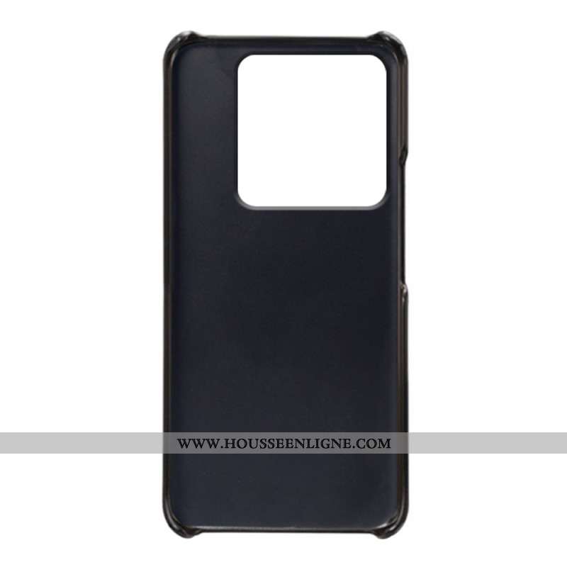 Coque Xiaomi 14 Pro Effet Cuir Porte-Cartes