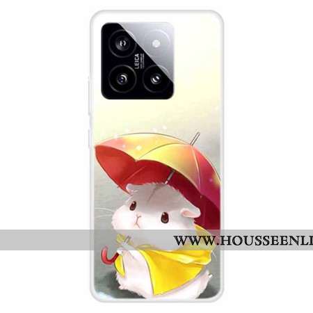 Coque Xiaomi 14 Écureuil Parapluie