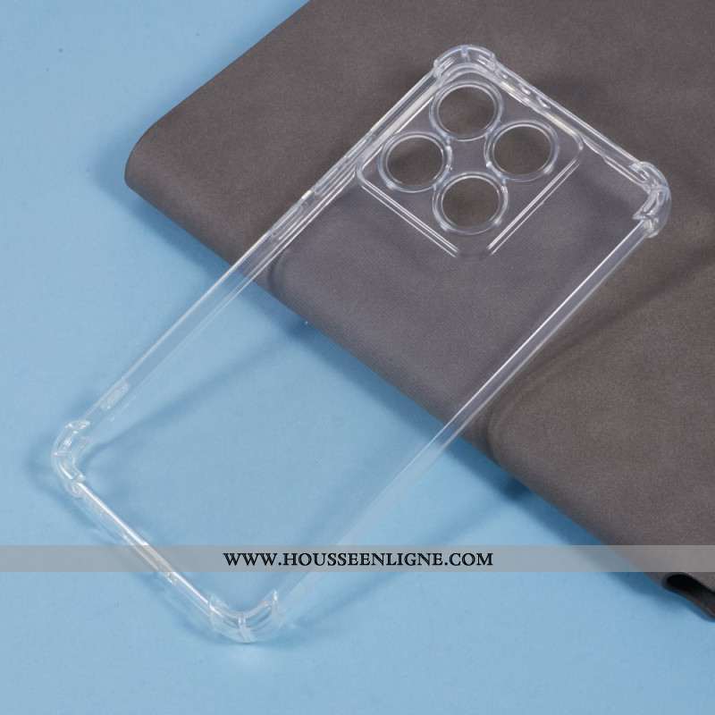 Coque Xiaomi 14T Transparente Coins Renforcés