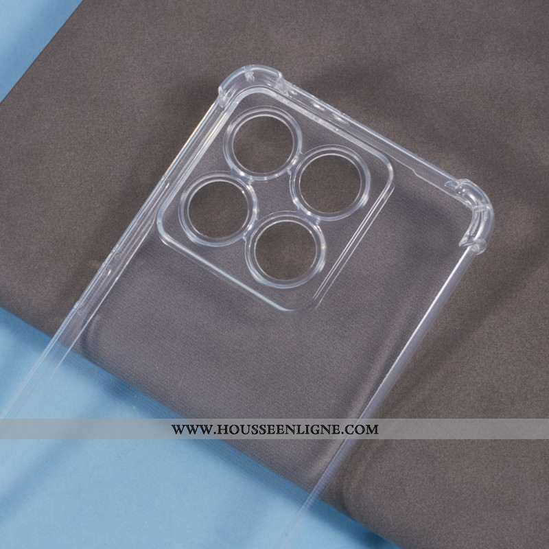 Coque Xiaomi 14T Transparente Coins Renforcés