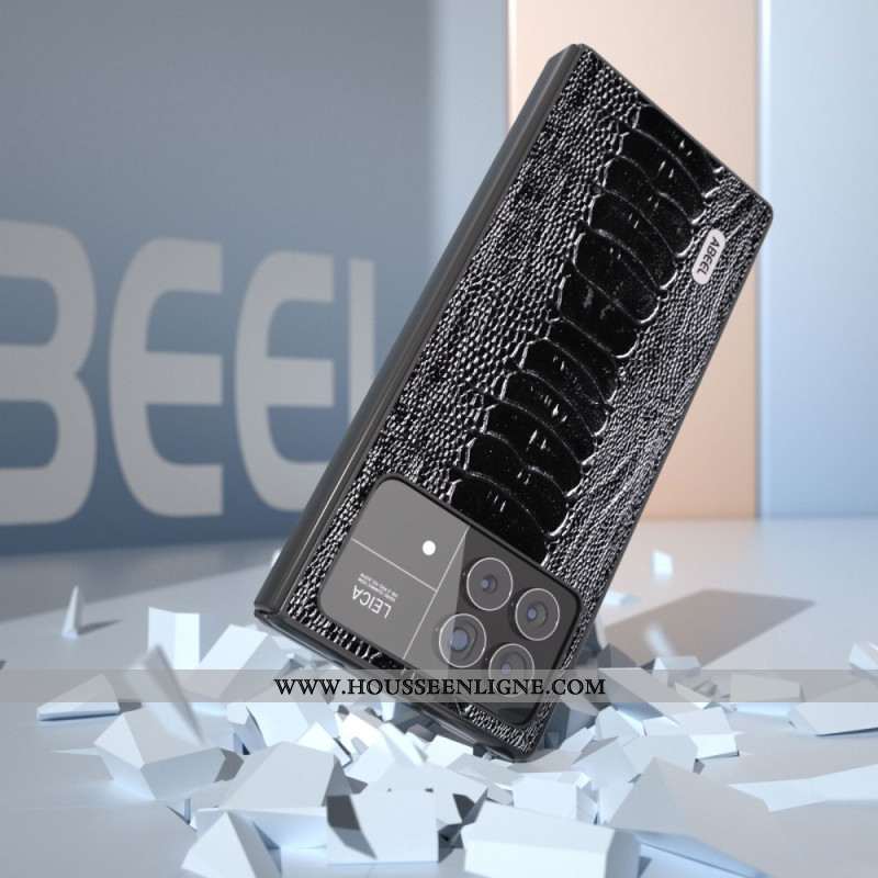 Coque Xiaomi Mix Fold 3 Effet Crocodile ABEEL