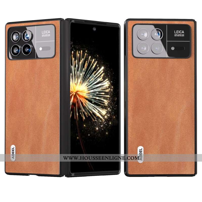 Coque Xiaomi Mix Fold 3 Effet Cuir ABEEL