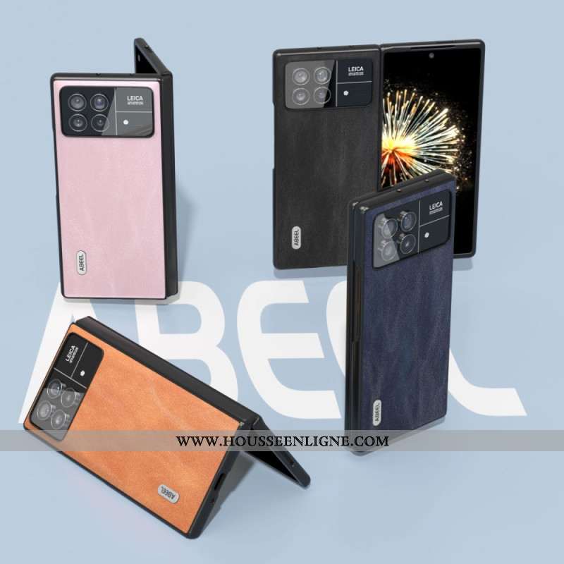 Coque Xiaomi Mix Fold 3 Effet Cuir ABEEL