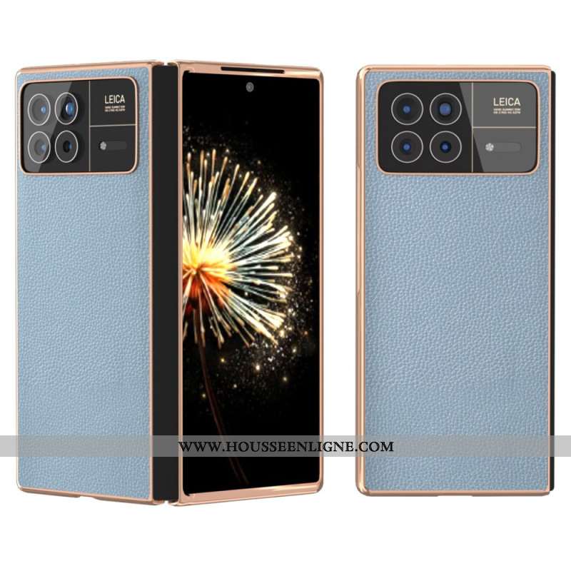 Coque Xiaomi Mix Fold 3 Effet Cuir