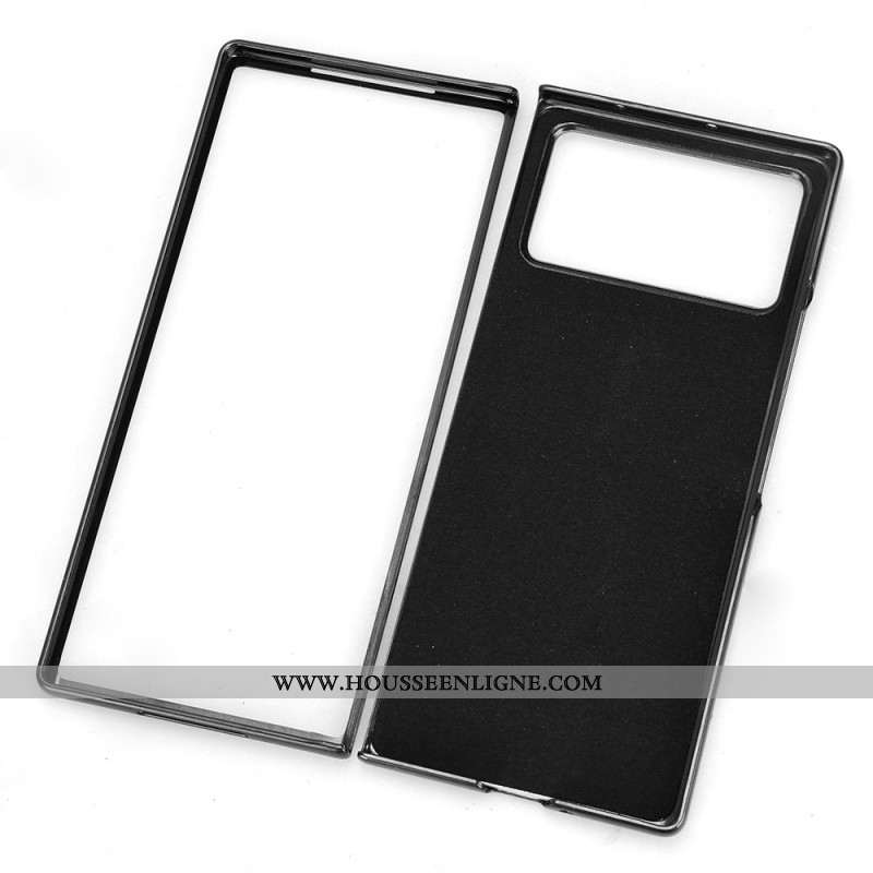 Coque Xiaomi Mix Fold 3 Effet Cuir Rétro