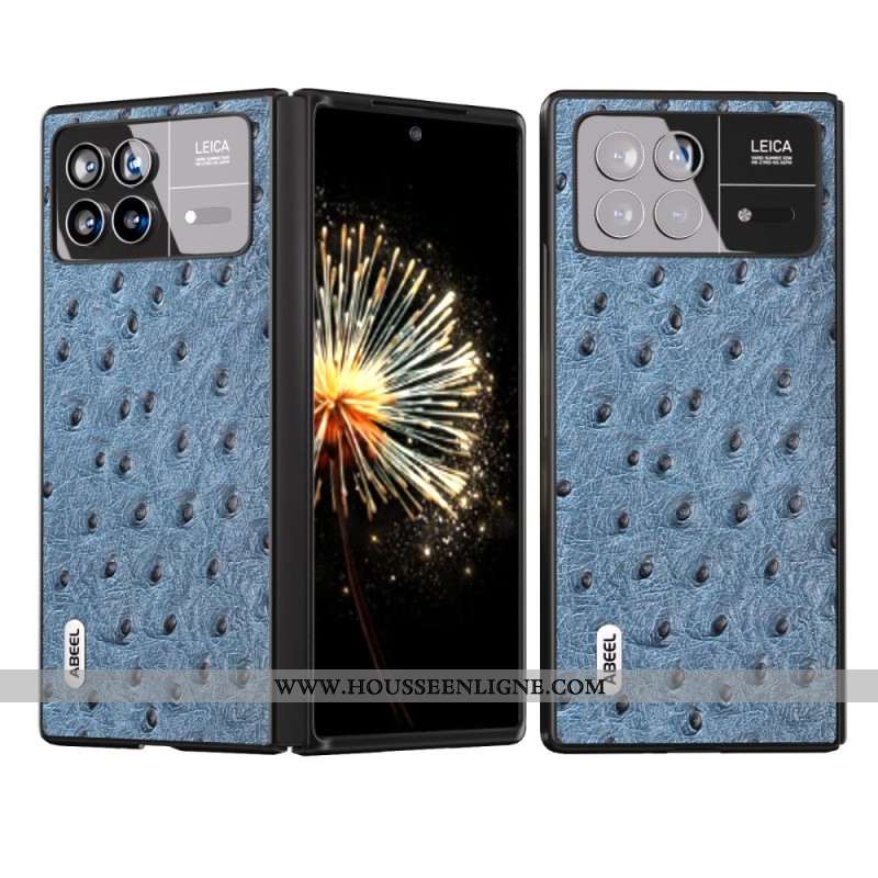 Coque Xiaomi Mix Fold 3 Texture Autruche ABEEL