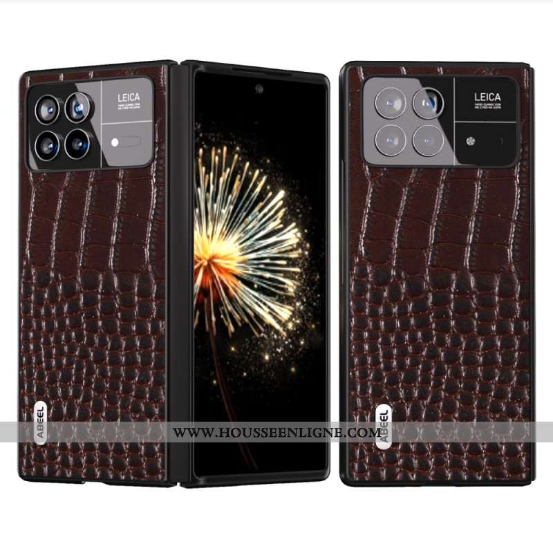 Coque Xiaomi Mix Fold 3 Texture Crocodile ABEEL