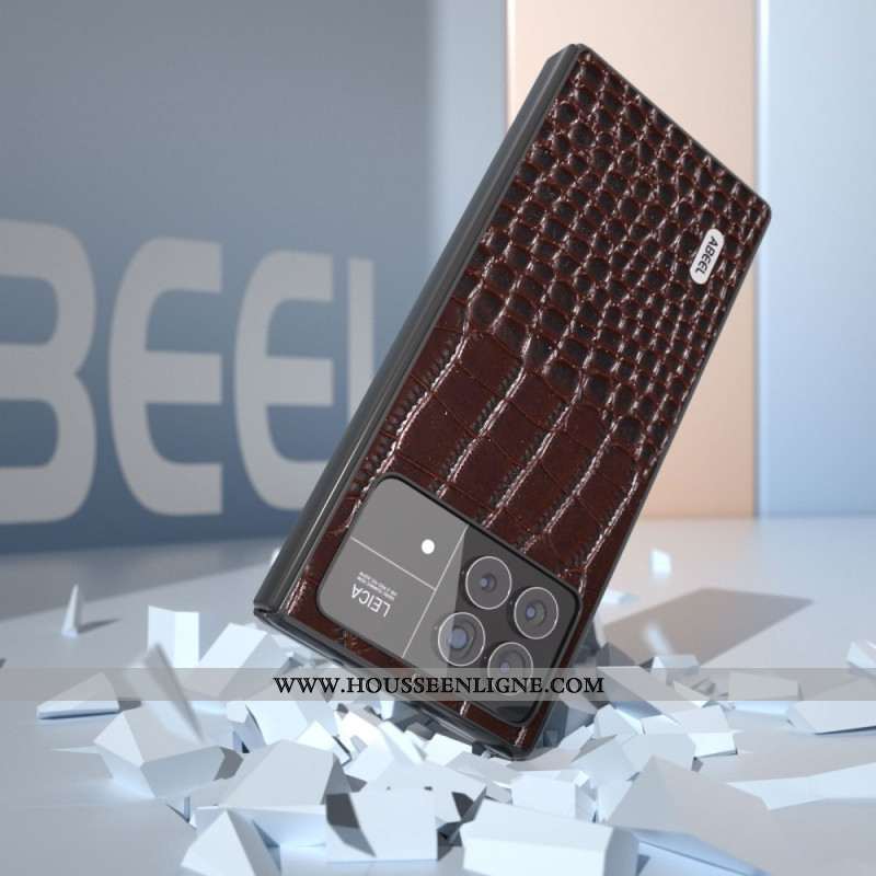 Coque Xiaomi Mix Fold 3 Texture Crocodile ABEEL