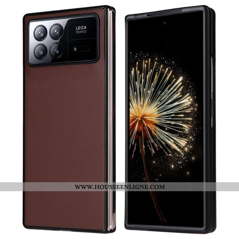 Coque Xiaomi Mix Fold 3 Texture Fibre Carbone