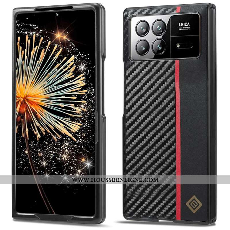 Coque Xiaomi Mix Fold 3 Texture Fibre Carbone LC.IMEEKE