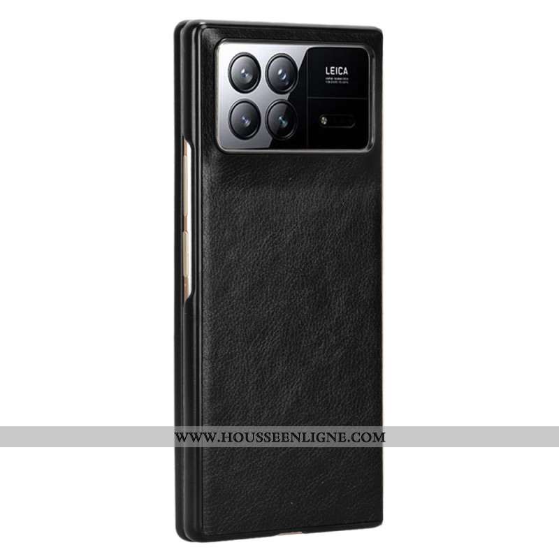 Coque Xiaomi Mix Fold 3 Texture Litchi