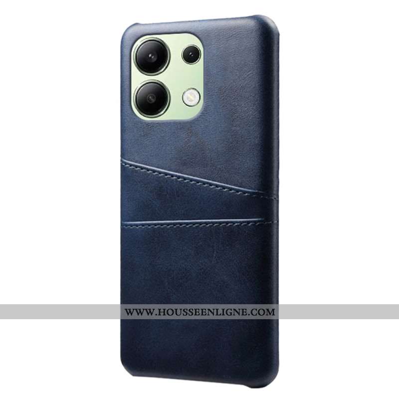 Coque Xiaomi Redmi Note 13 4G Effet Cuir Porte-Cartes