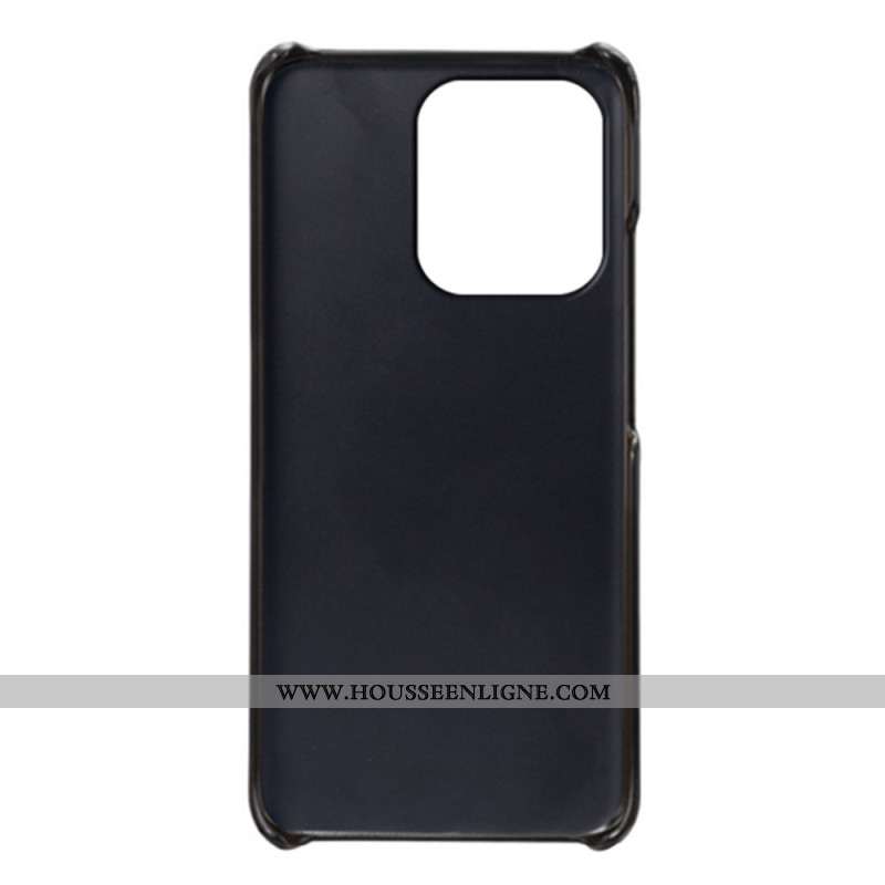 Coque Xiaomi Redmi Note 13 4G Effet Cuir Porte-Cartes