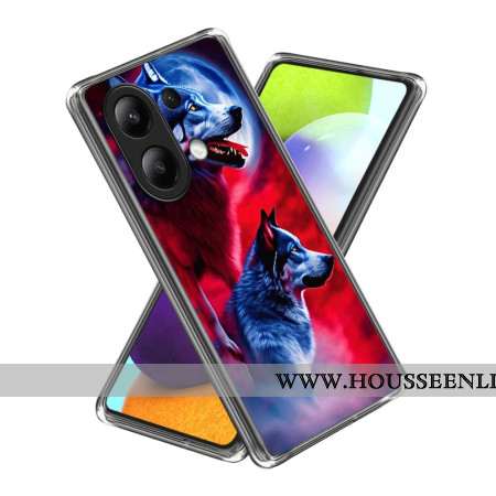 Coque Xiaomi Redmi Note 13 4G Loup