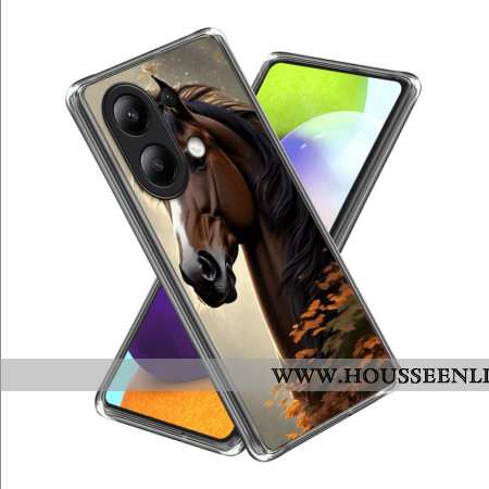 Coque Xiaomi Redmi Note 13 4G Motif Cheval