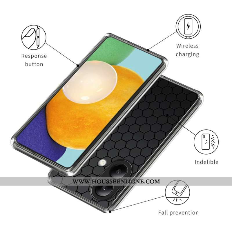 Coque Xiaomi Redmi Note 13 4G Motif Nid d'Abeille