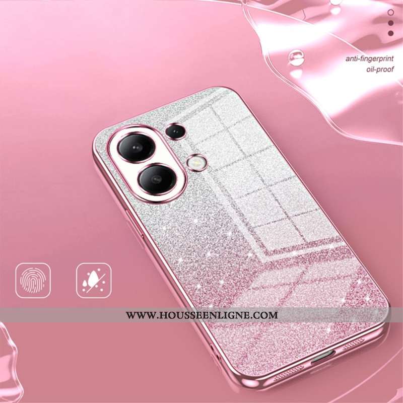 Coque Xiaomi Redmi Note 13 4G Paillettes Discrètes