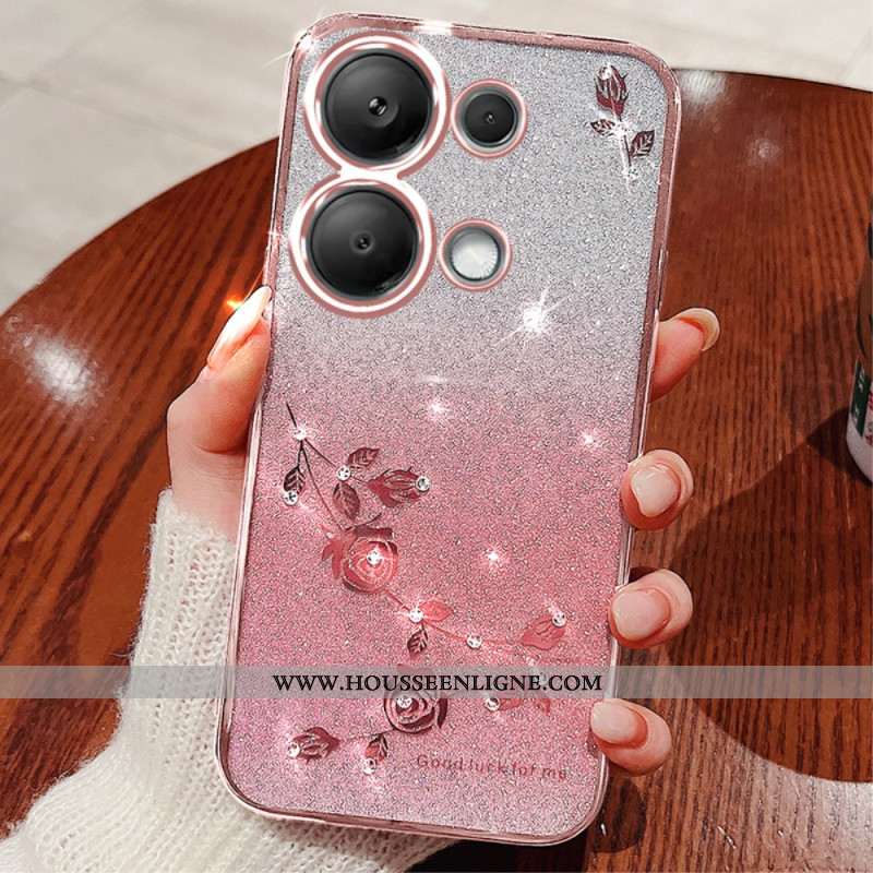 Coque Xiaomi Redmi Note 13 4G Paillettes et Strass