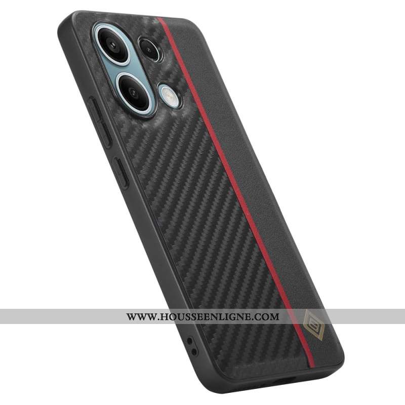 Coque Xiaomi Redmi Note 13 4G Texture de Fibre de Carbone LC.IMEEKE