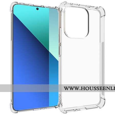 Coque Xiaomi Redmi Note 13 4G Transparente Coins Renforcés