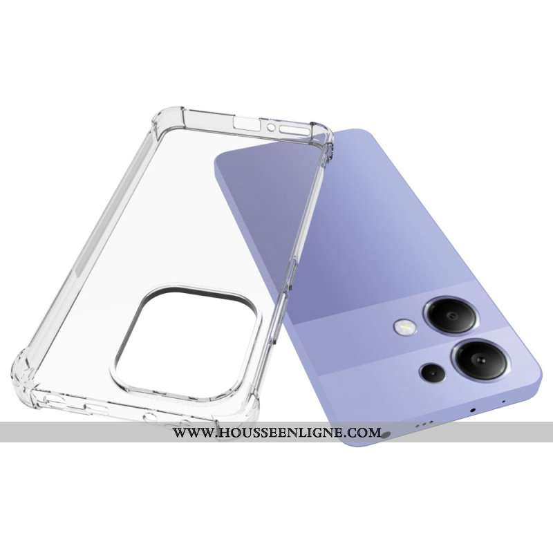 Coque Xiaomi Redmi Note 13 4G Transparente Coins Renforcés