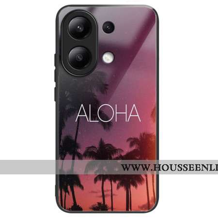 Coque Xiaomi Redmi Note 13 4G Verre Trempé Aloha