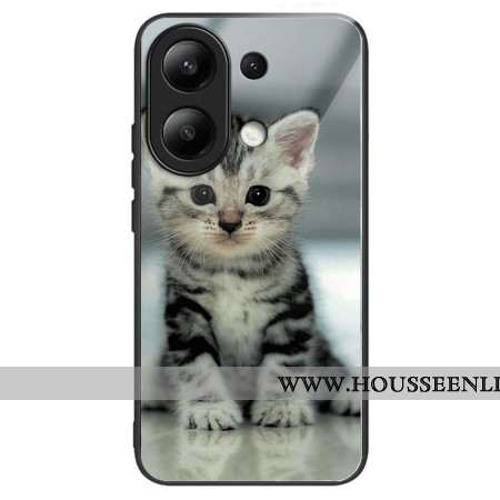 Coque Xiaomi Redmi Note 13 4G Verre Trempé Chaton