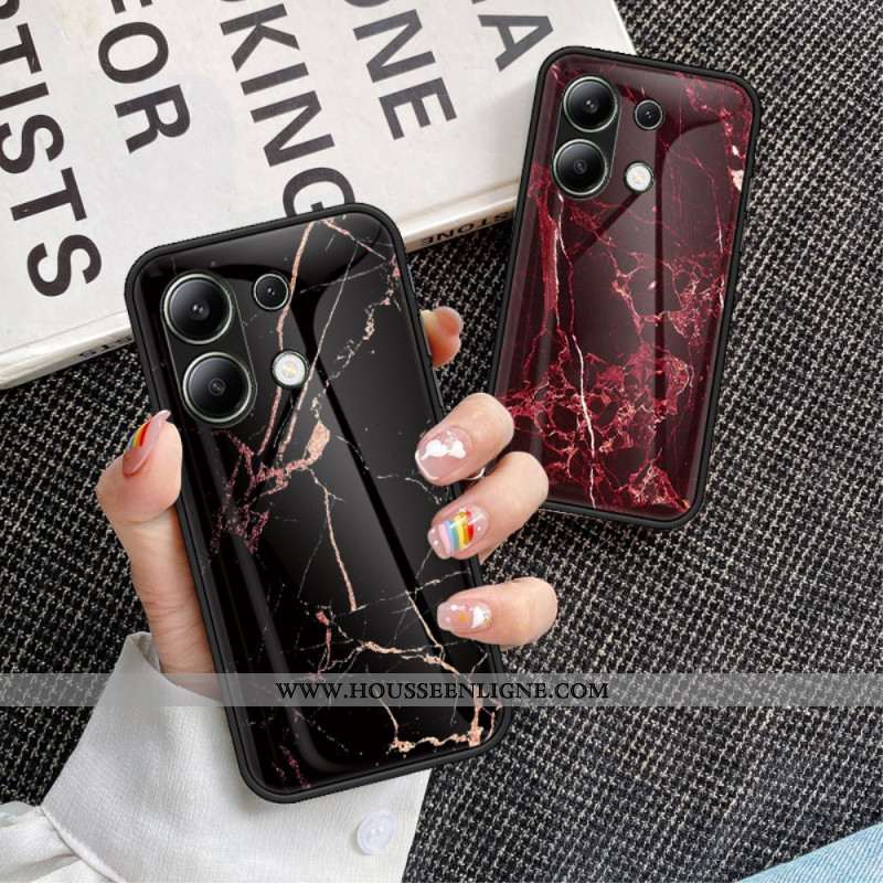 Coque Xiaomi Redmi Note 13 4G Verre Trempé Marbre