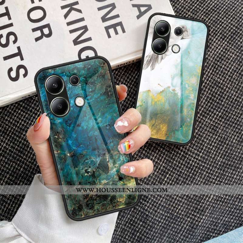 Coque Xiaomi Redmi Note 13 4G Verre Trempé Marbre