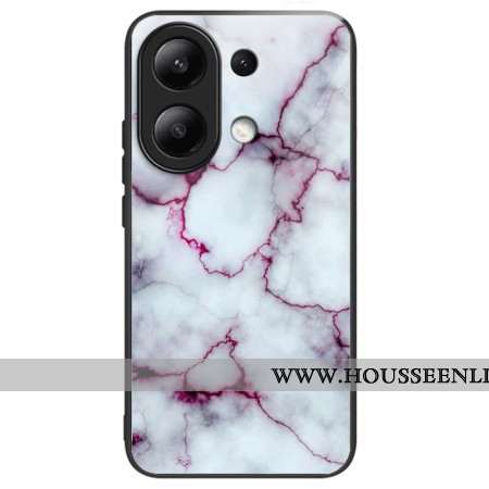 Coque Xiaomi Redmi Note 13 4G Verre Trempé Marbre Violet