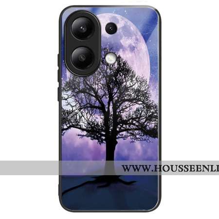 Coque Xiaomi Redmi Note 13 4G Verre Trempé Marbre et Lune