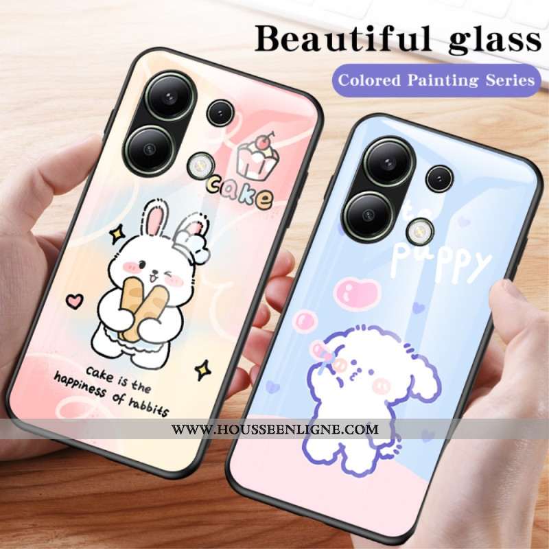 Coque Xiaomi Redmi Note 13 4G Verre Trempé Motif Cartoon