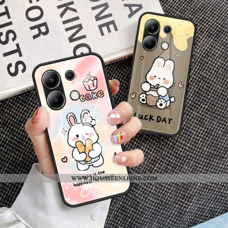 Coque Xiaomi Redmi Note 13 4G Verre Trempé Motif Cartoon