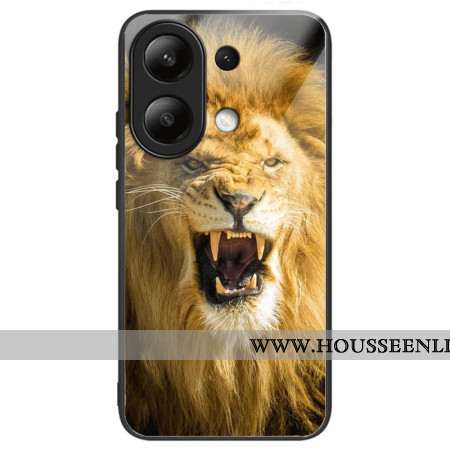 Coque Xiaomi Redmi Note 13 4G Verre Trempé Motif Lion