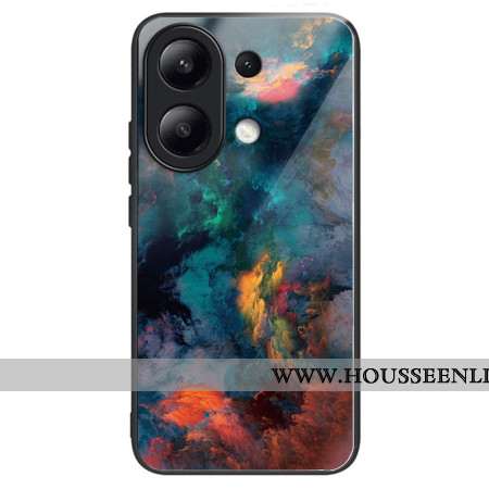 Coque Xiaomi Redmi Note 13 4G Verre Trempé Nuages Colorés