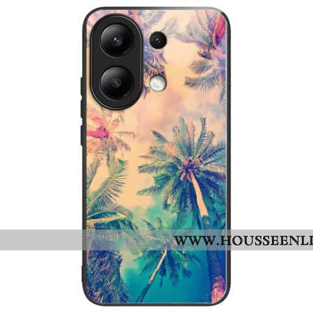 Coque Xiaomi Redmi Note 13 4G Verre Trempé Palmiers